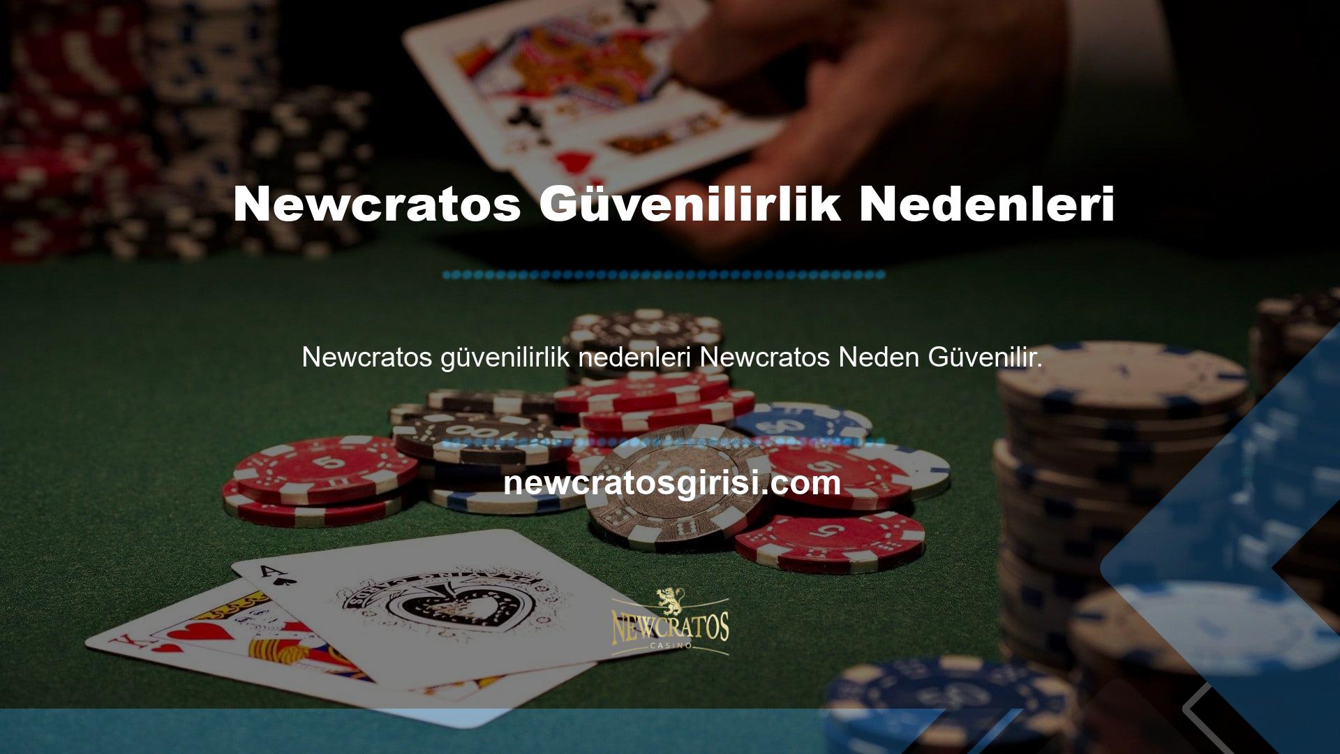 Newcratos sitesi 'Yabancı Güvenli Oyun Sitesi' küçük Newcratos neden güvenilir görebilirsiniz
