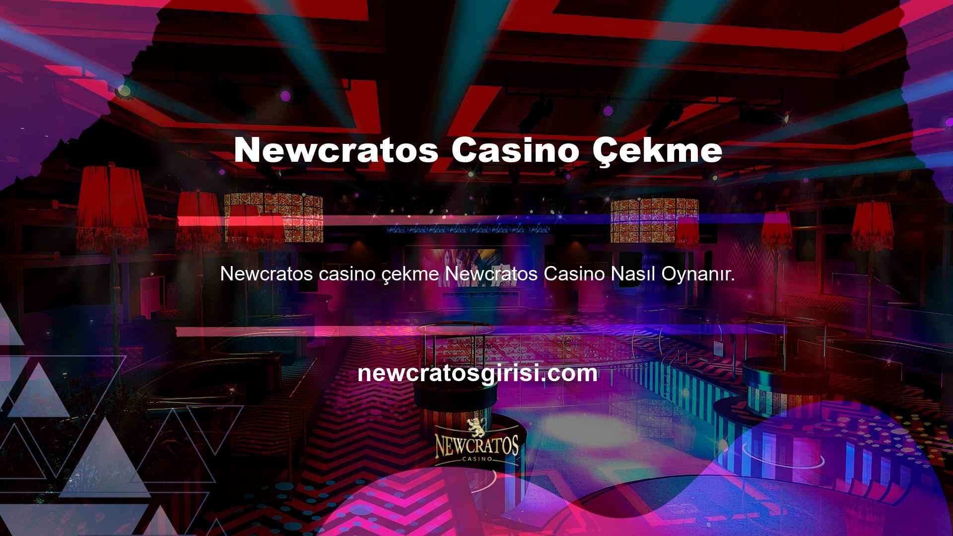 Newcratos Çekme Süresi de ilginç kullanıcıdır